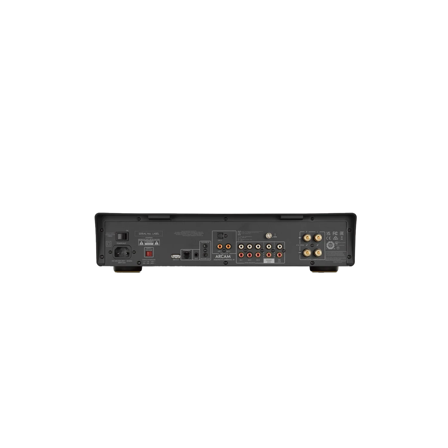 Arcam A15 rear