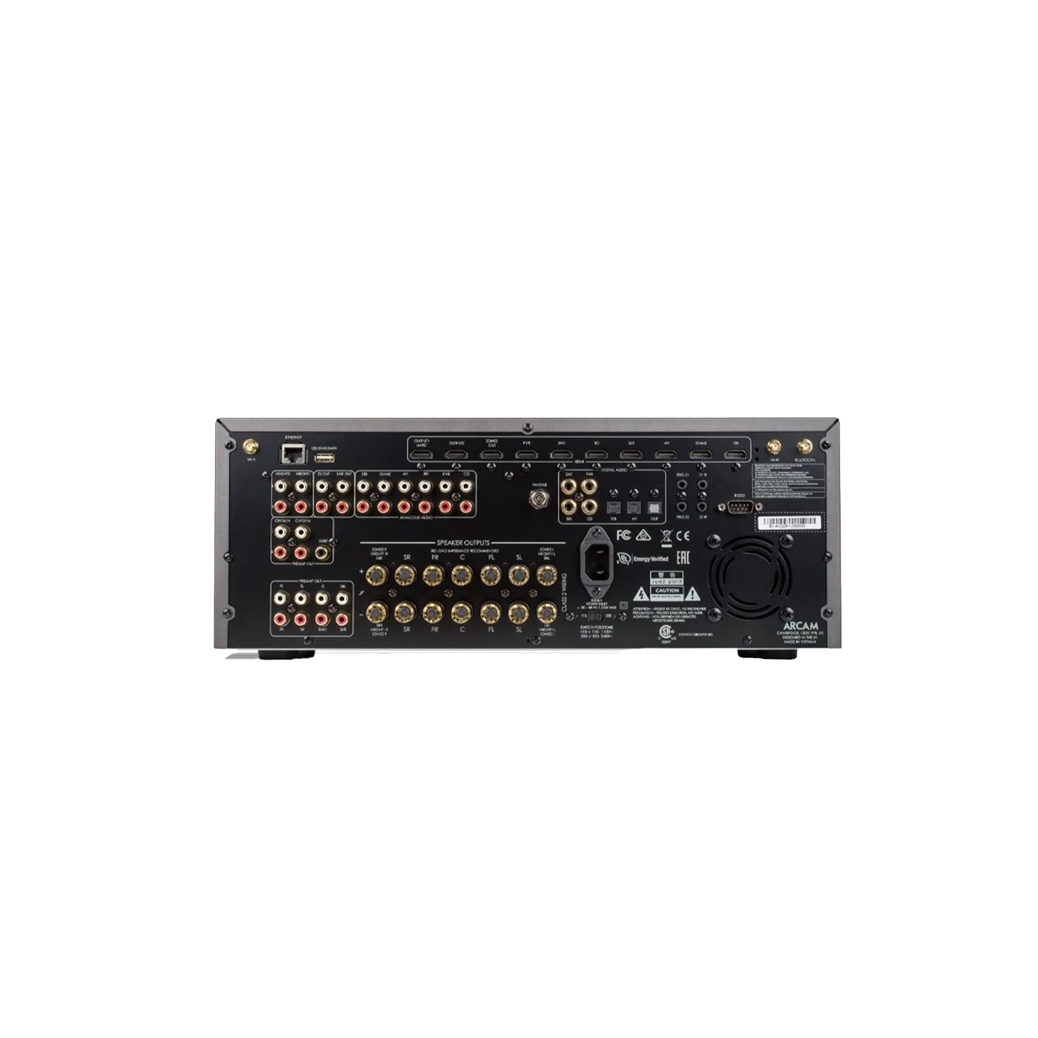 Arcam AVR31 rear