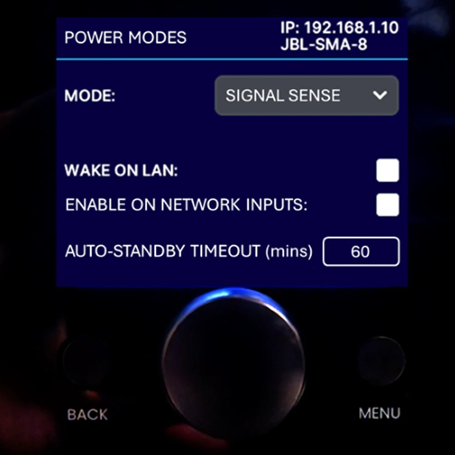JBL-Synthesis-SMA-8300-control