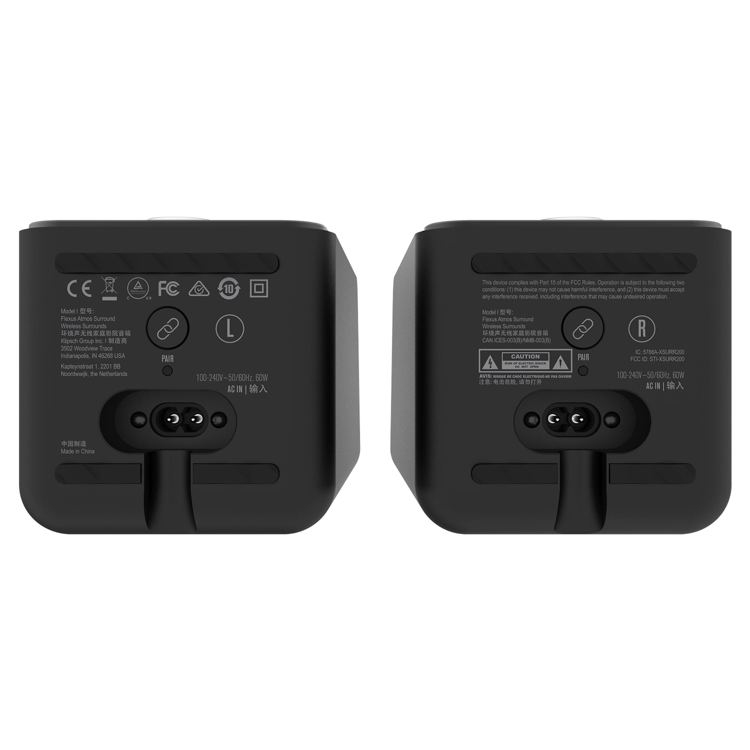 Klipsch-Flexus-SURR-200-conexion