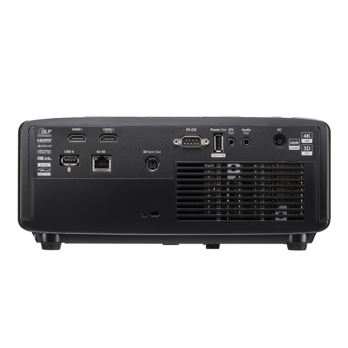 Optoma-UHZ36USTe-rear-conexiones