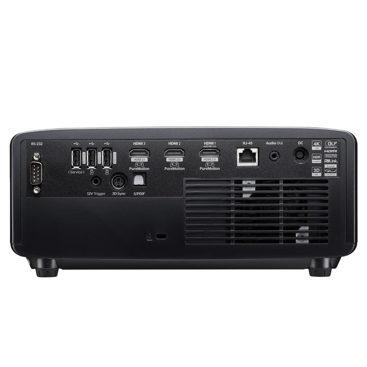 Optoma-UHZ58LV-rear