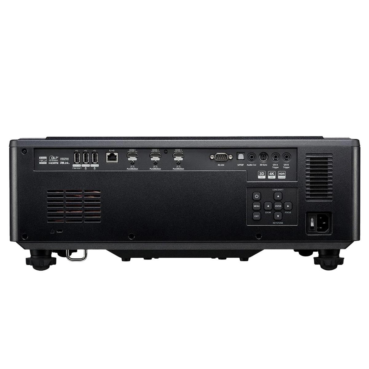 Optoma-UHZ78LV-rear-conexiones