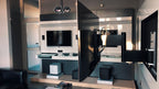 Future Automation QA2 | Soporte tv motorizado doble articulado de pared