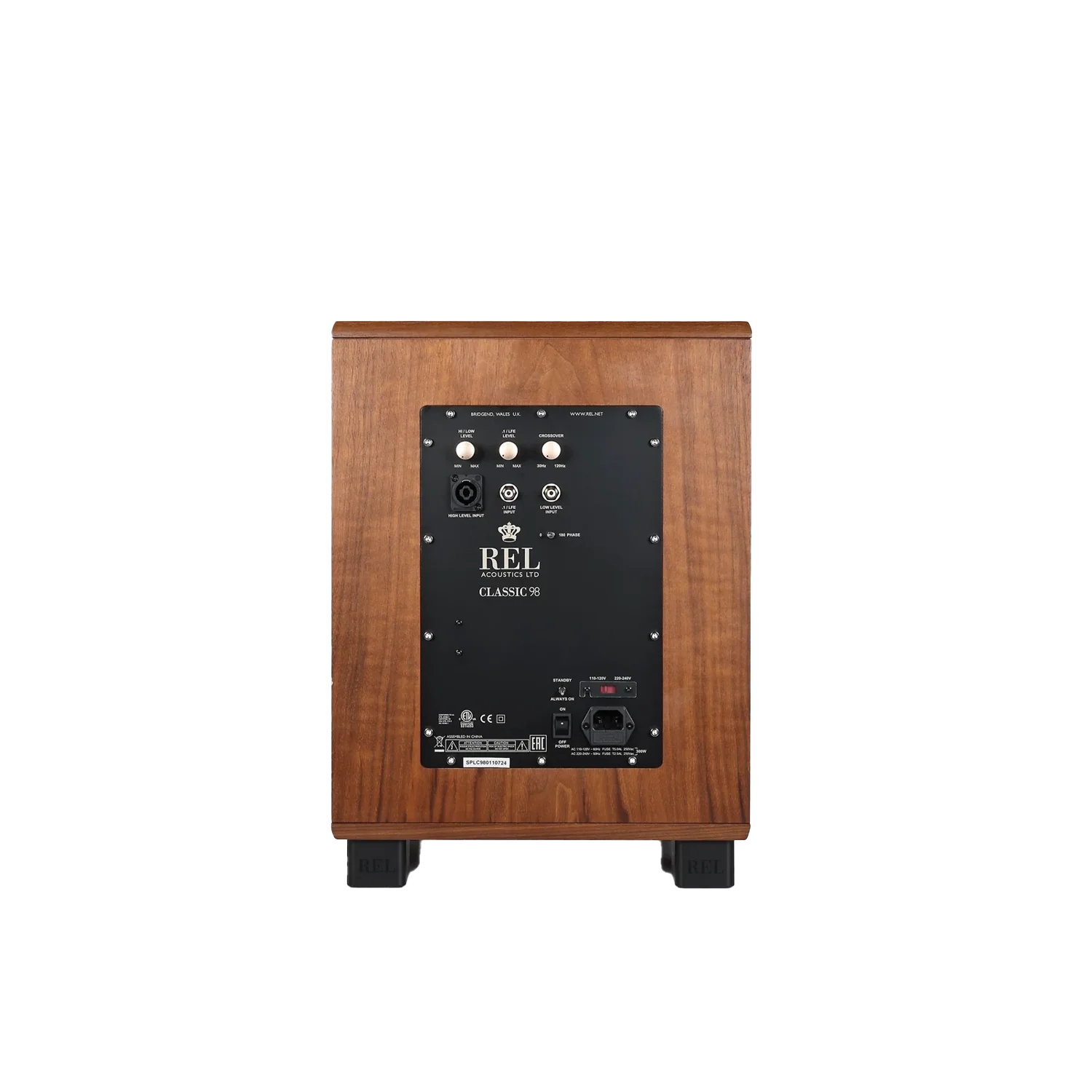 REL Classic 98 | Altavoz Subwoofer Activo