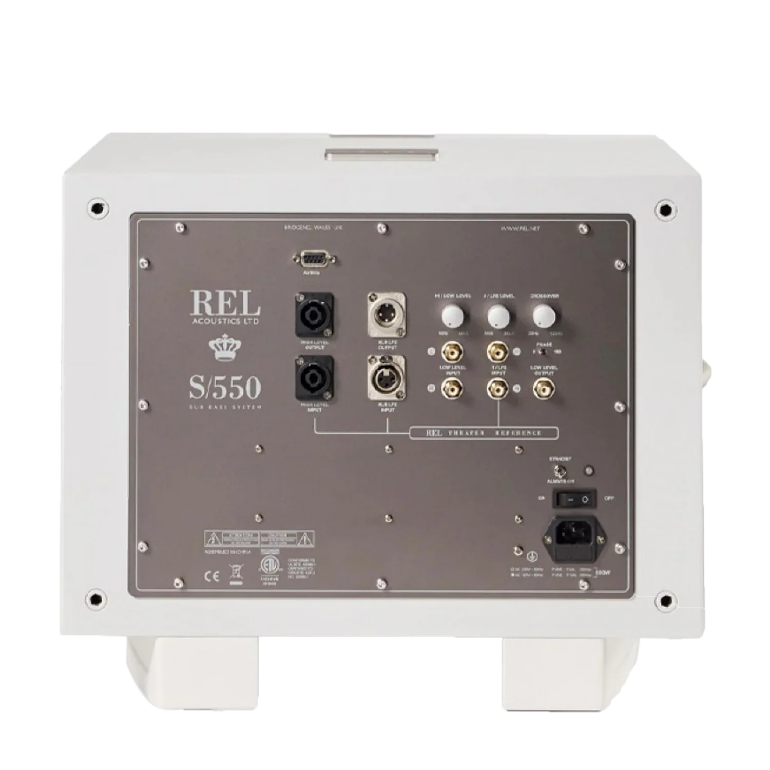 REL-S550-trasera