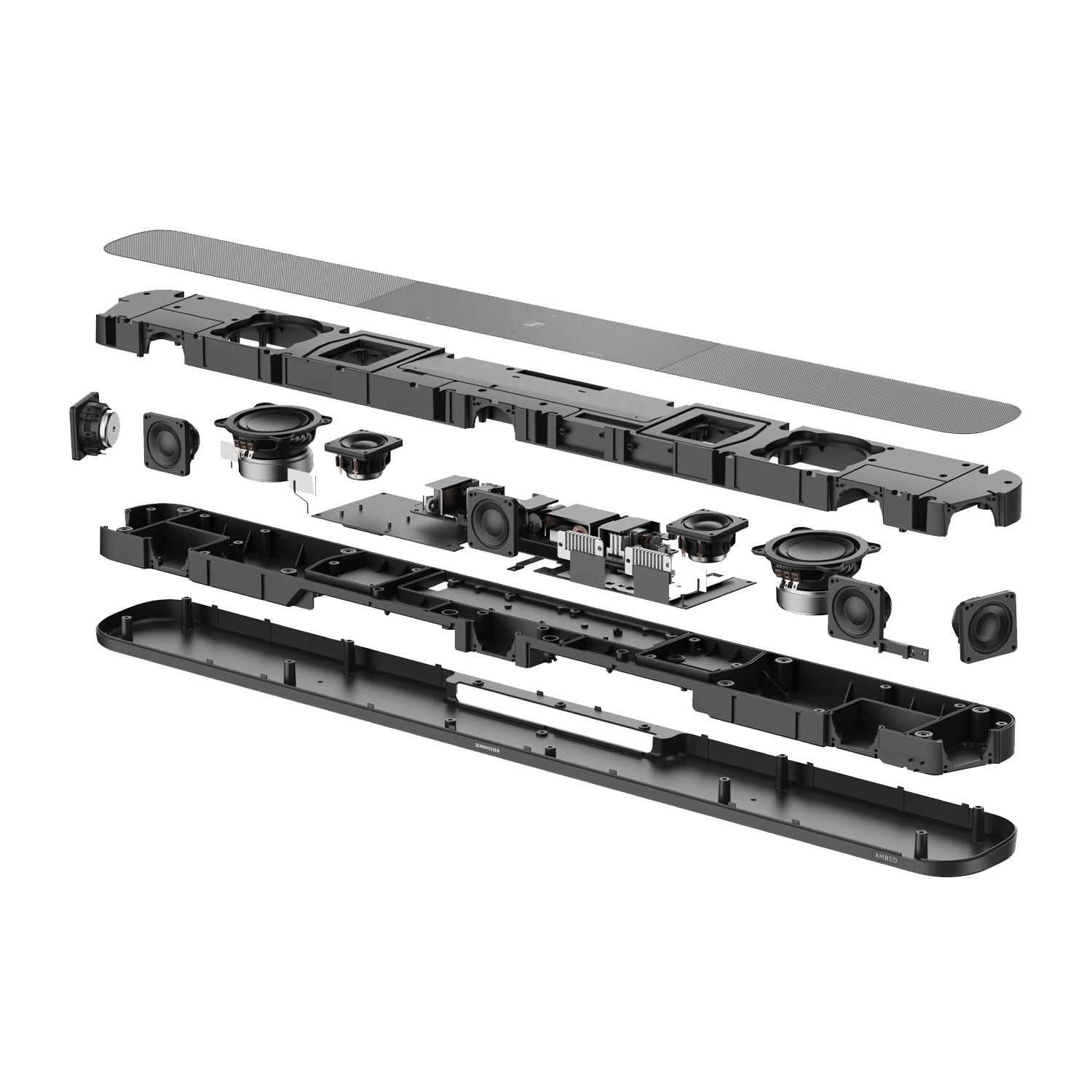 Sennheiser-AMBEO-Soundbar-Plus-parts