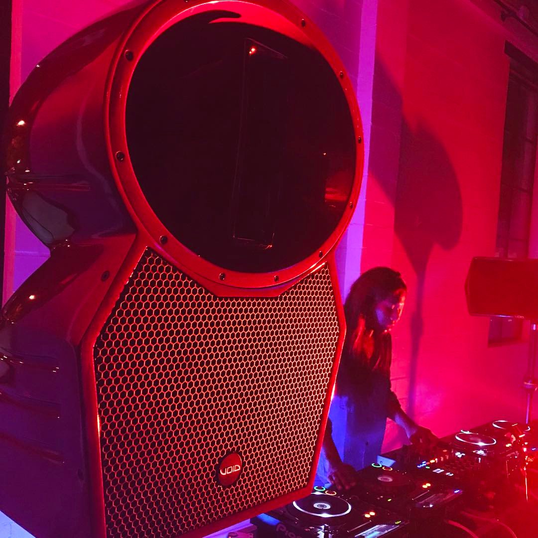 Void Air Stream instalacion sonido