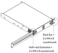 Blaze Rack Mount kit Half Rack