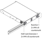 Blaze Rack Mount kit Half Rack