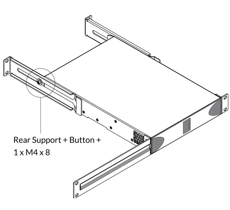 Blaze Rack Rear Support Kit