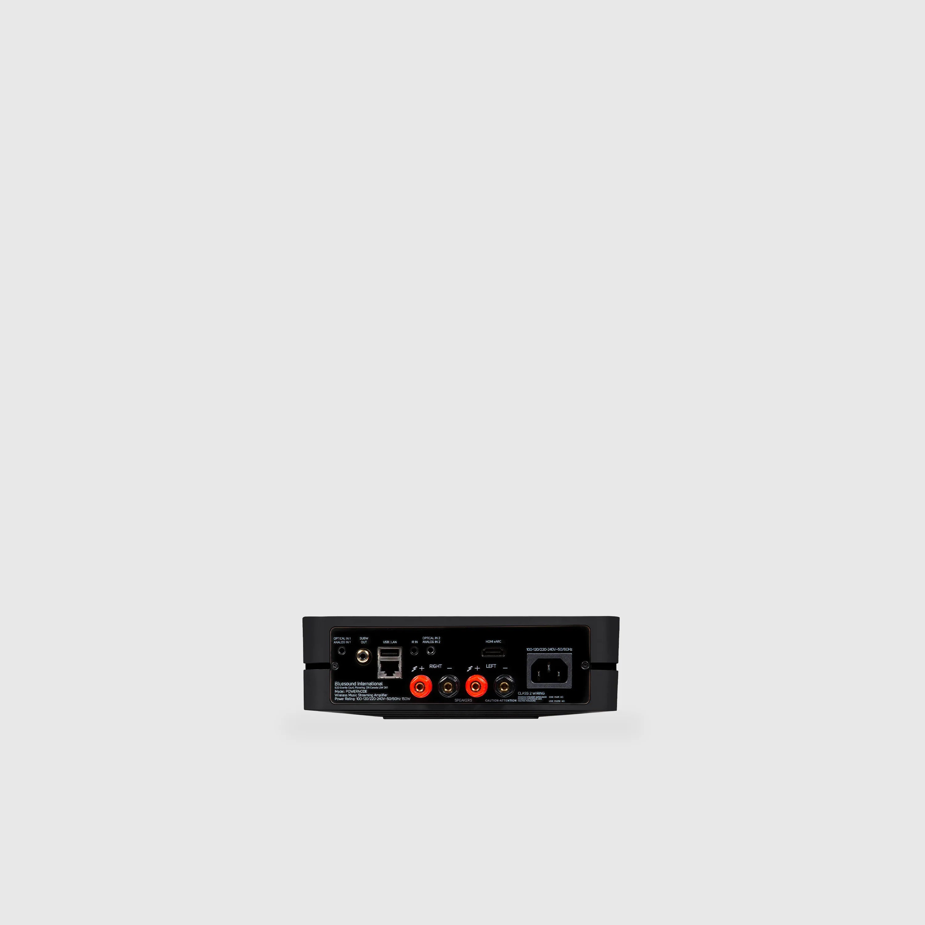 Bluesound Power Node | Reproductor de Audio en Red con amplificación
