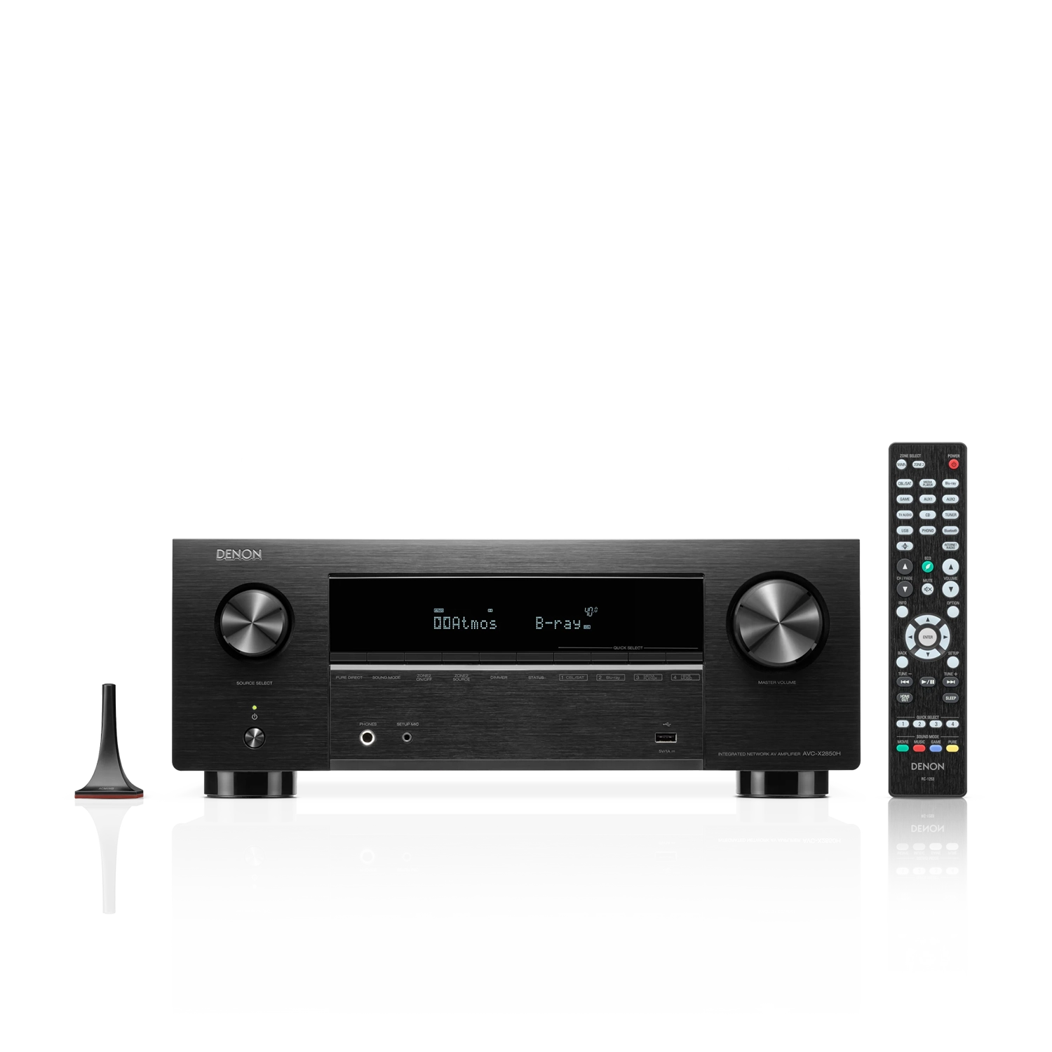 denon-AVC-X2850H-mando-y-calibrador