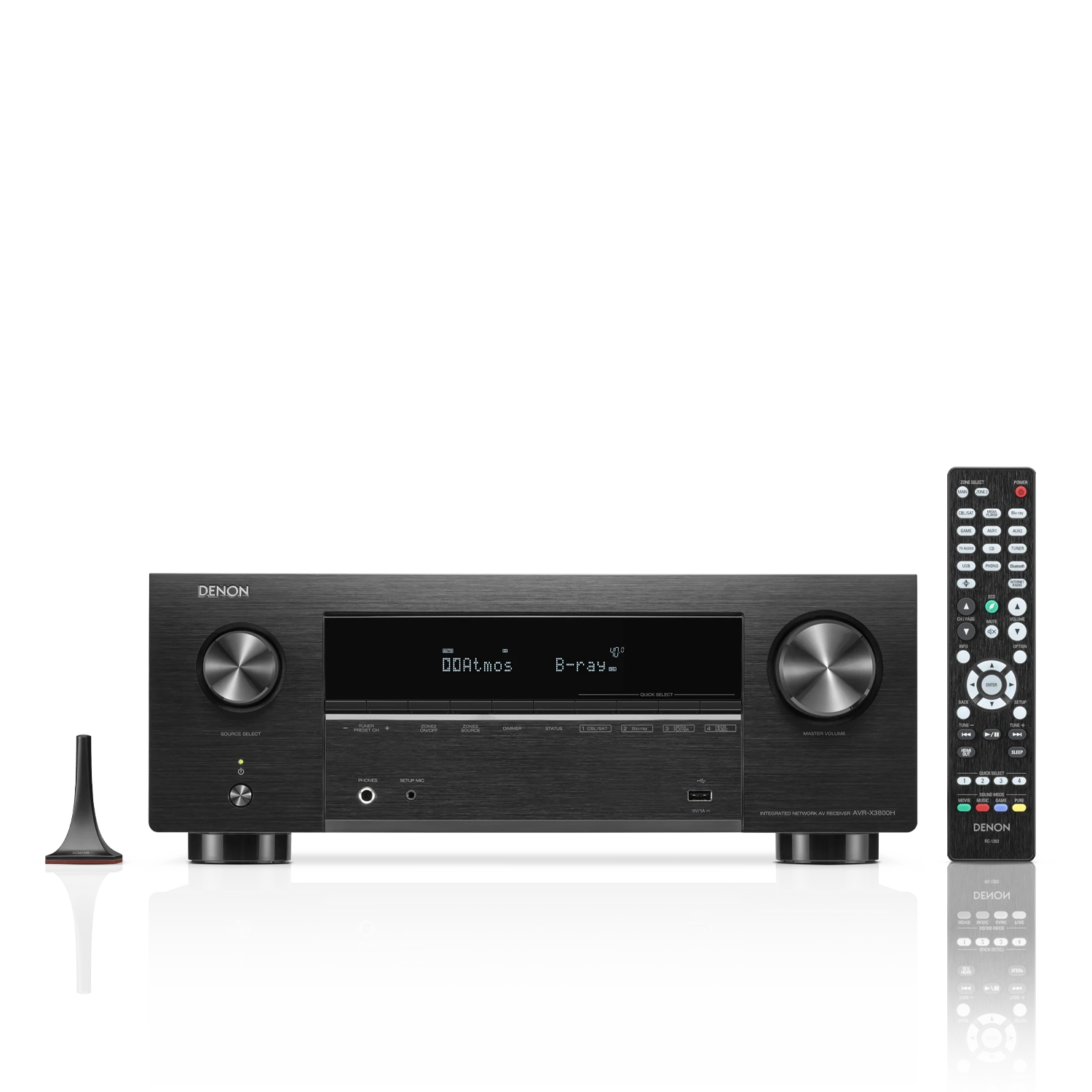 denon-AVC-X3800H-mando-y-calibrador