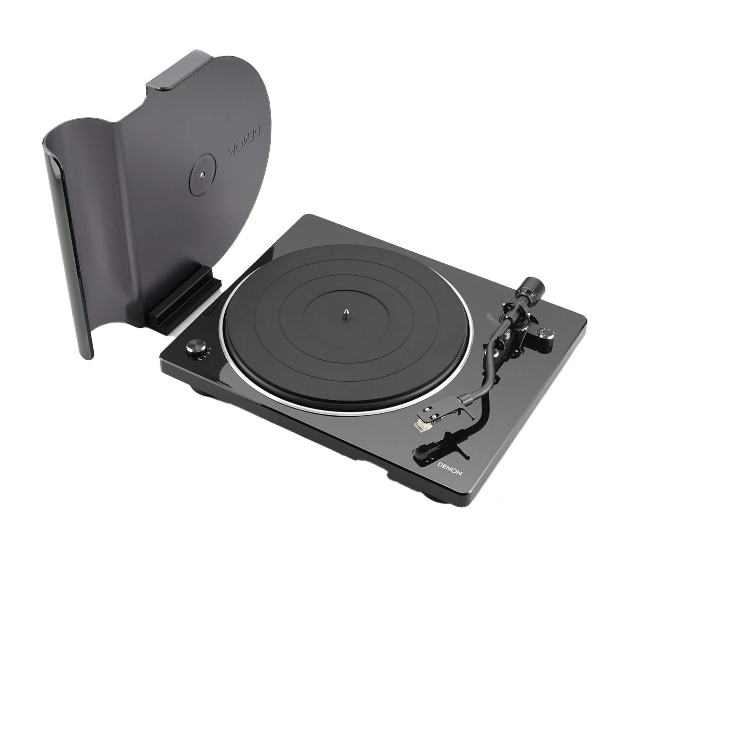 denon-DP-400-negro-tapa-abierta