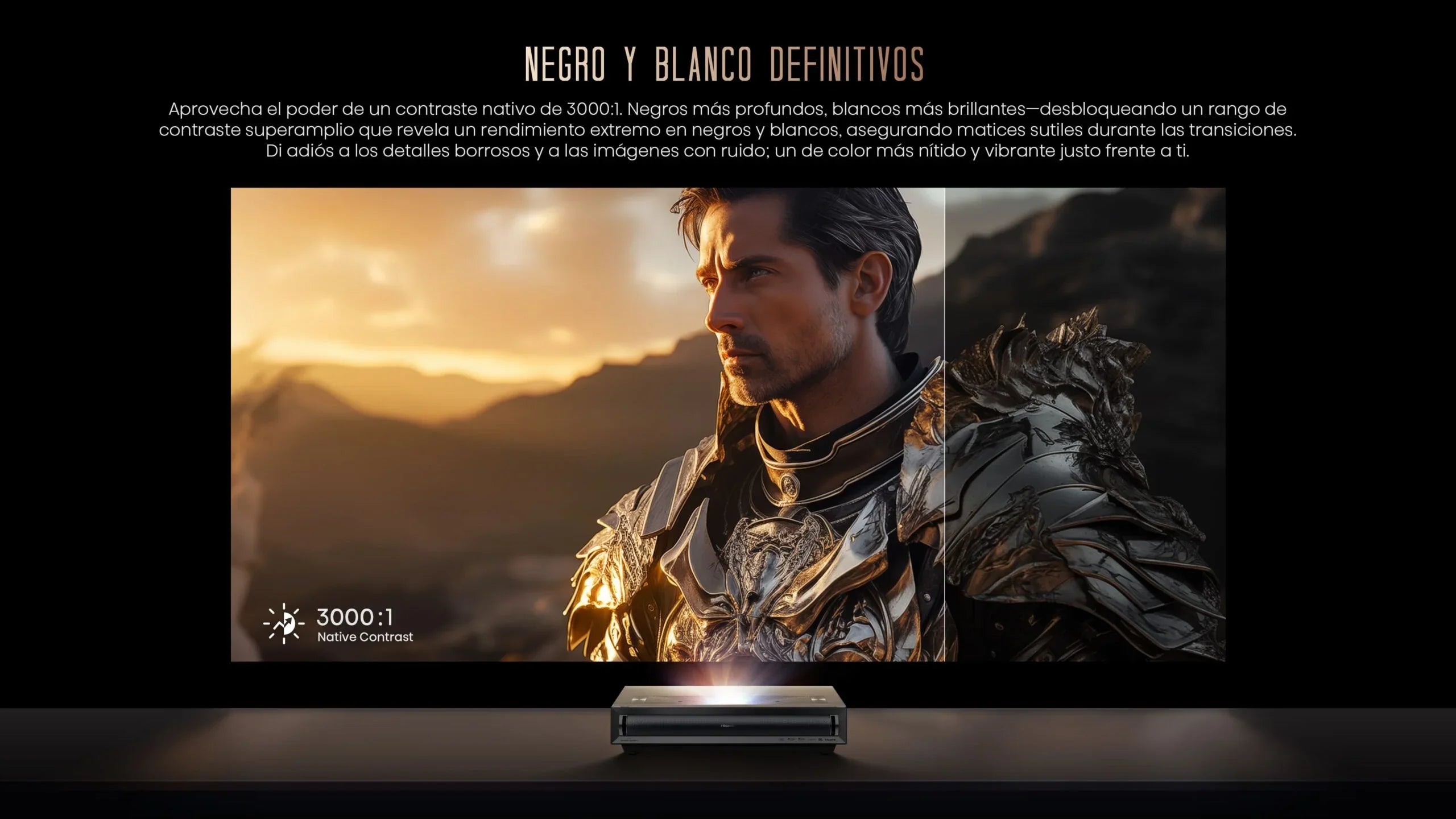 Hisense PX3-PRO TriChroma info color
