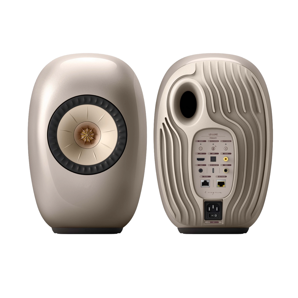 Kef LS LUXE | Altavoz inalámbrico premium de estantería