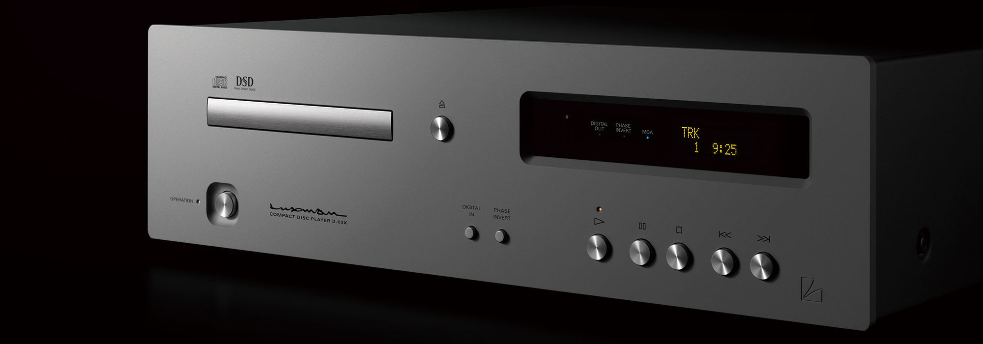 Luxman D-03R | Reproductor de audio en red con lector de CD