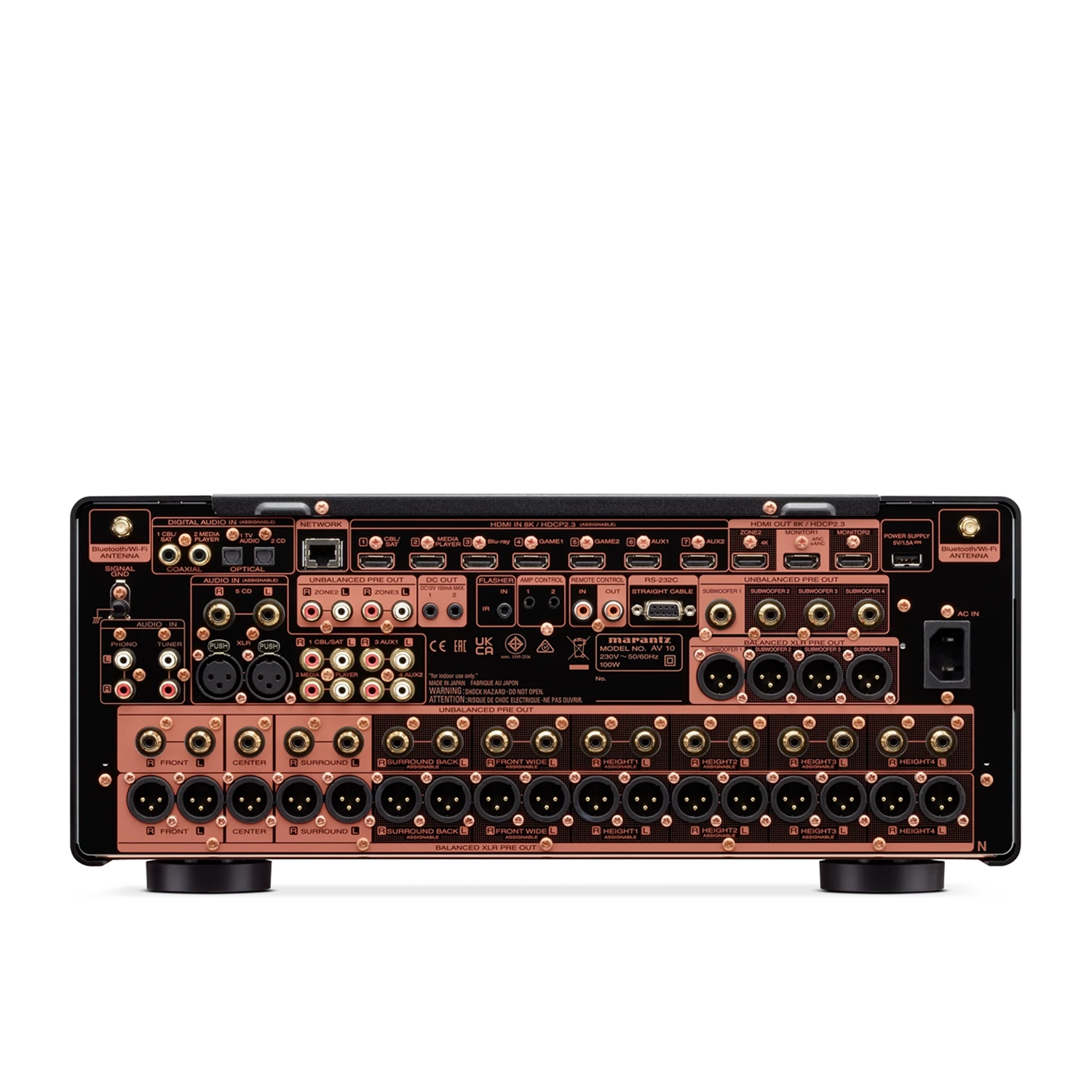 Marantz AV 10 | Preamplificador AV de 15.4 canales con Network y HEOS
