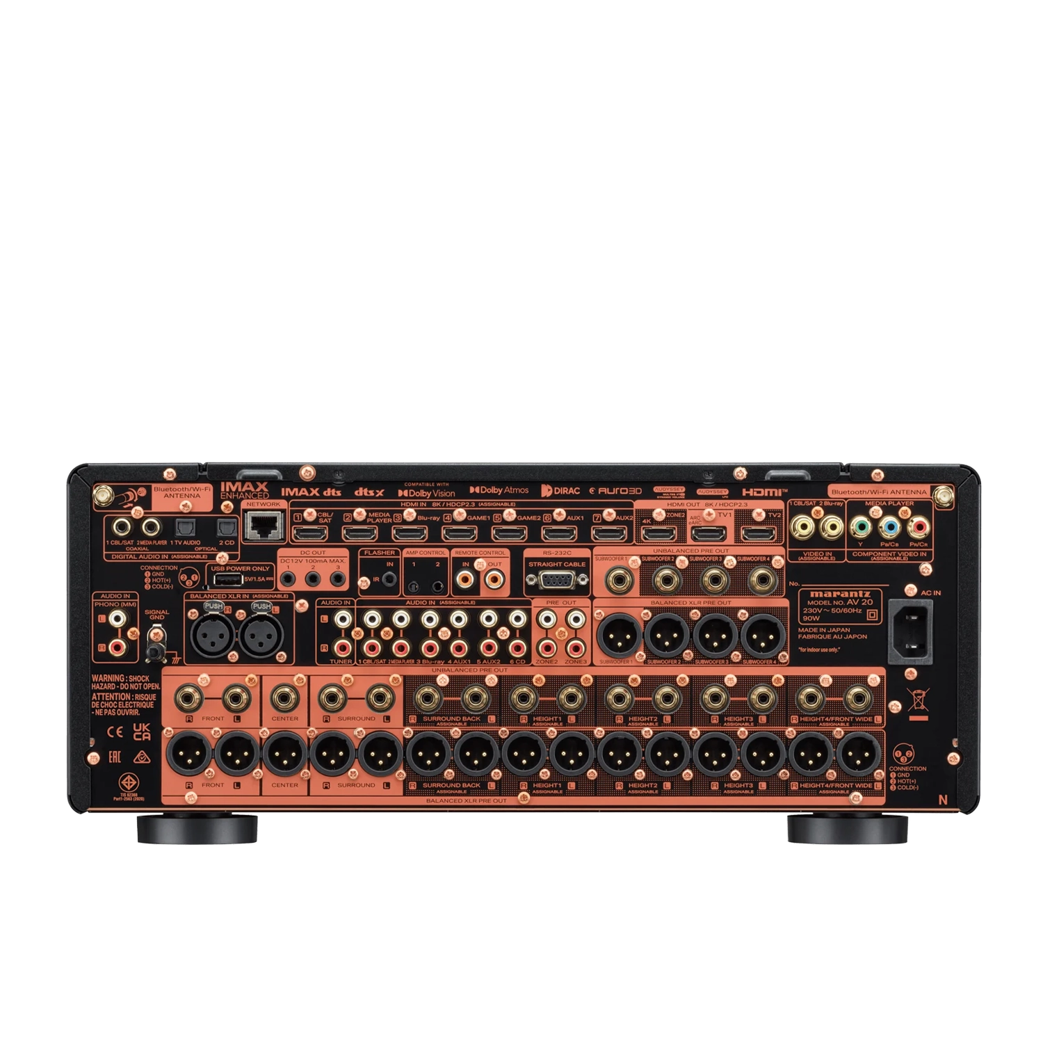 Marantz AV 20 | Preamplificador AV de 13.4 canales con HEOS