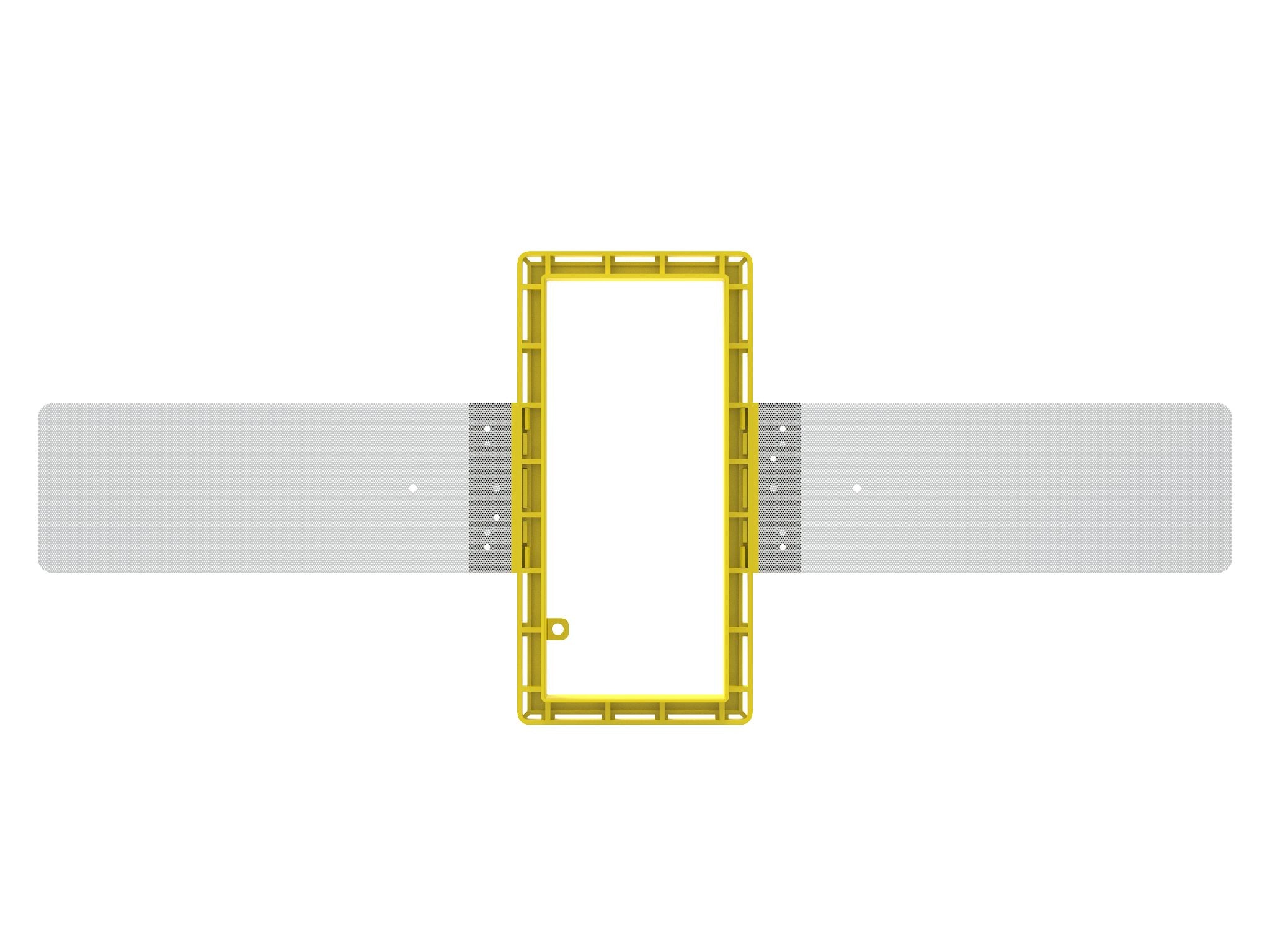 Crestron SPKA-NCTP-IW4X8 | Marco de instalación previa a la construcción | par