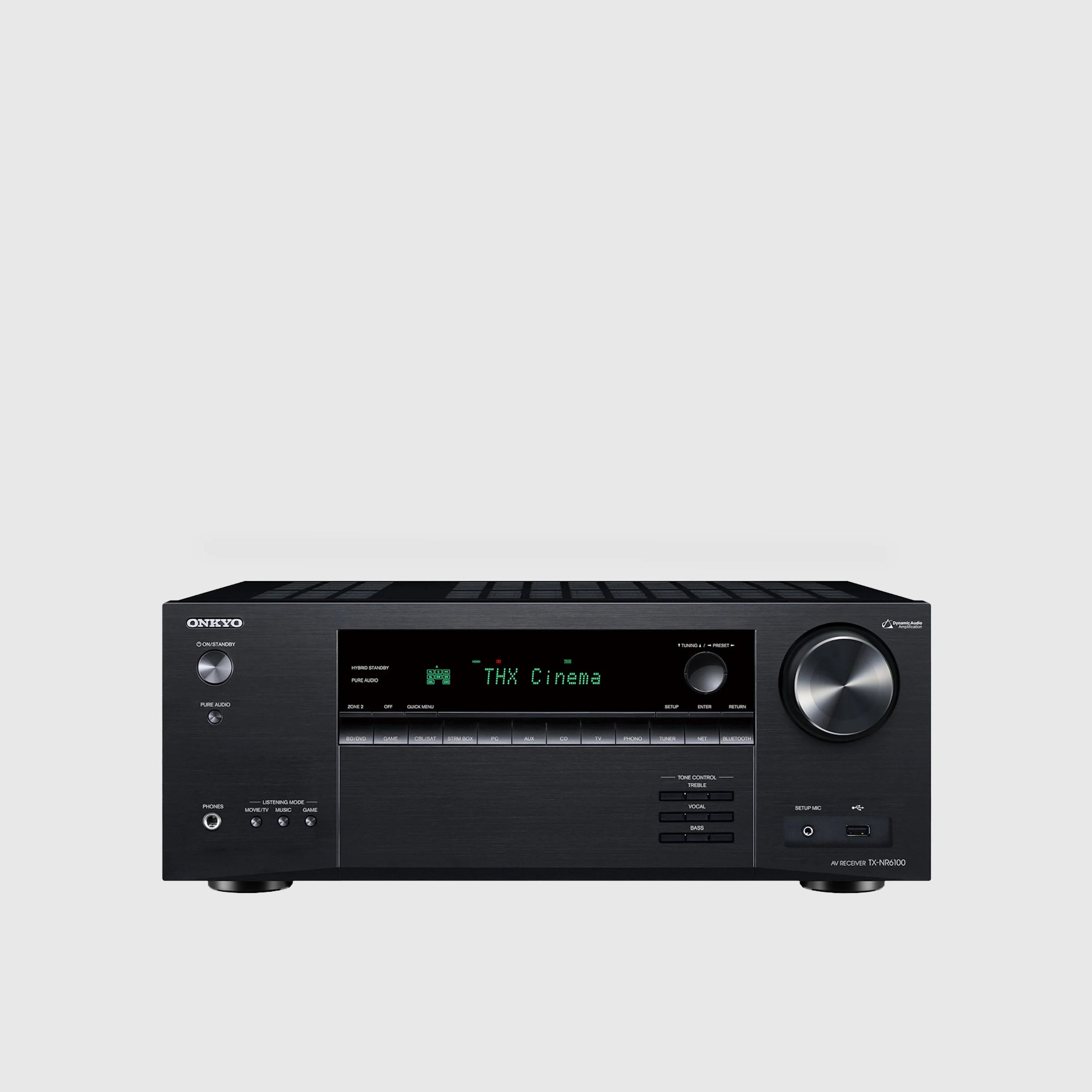 Onkyo TX-NR6100 | Receptor AV THX 8K de 7.2 canales con streamer incorporado