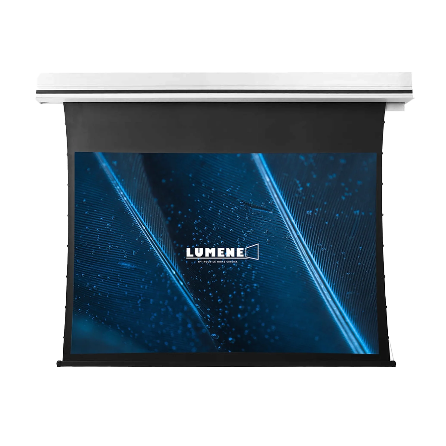 Lumene Show Place UHD-4K/8K | Pantalla eléctrica tensionada y encastrable para proyector
