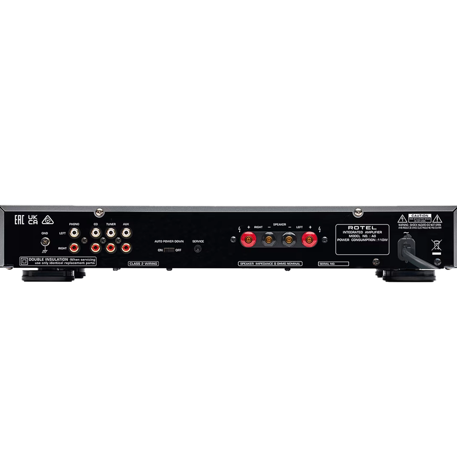 Rotel A8 | Amplificador integrado estéreo